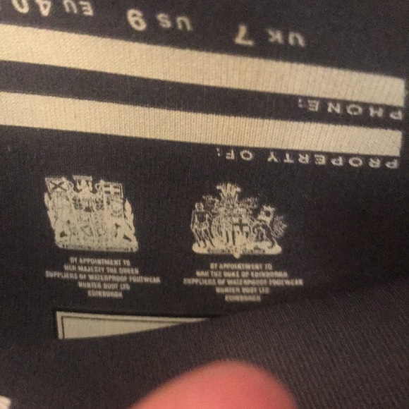 Hunter rain boots tall slim gray size 9 never worn - Picture 3 of 3